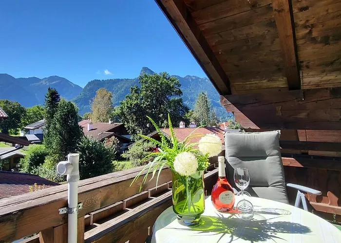 Heike Hauswirth Panorama Mit Koenigscard * Oberammergau